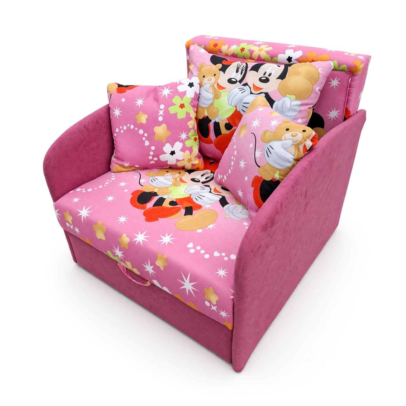 Mini Maus Roze Fotelja na razvlačenje