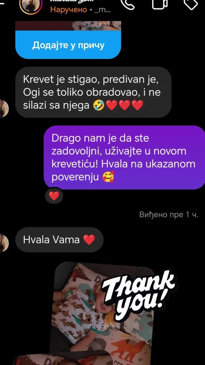 Poruka zadovoljnog kupca