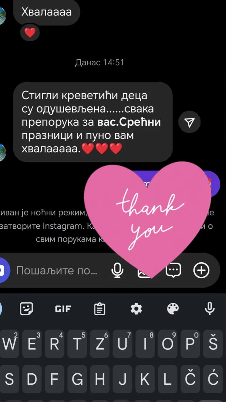 Poruka zadovoljnog kupca