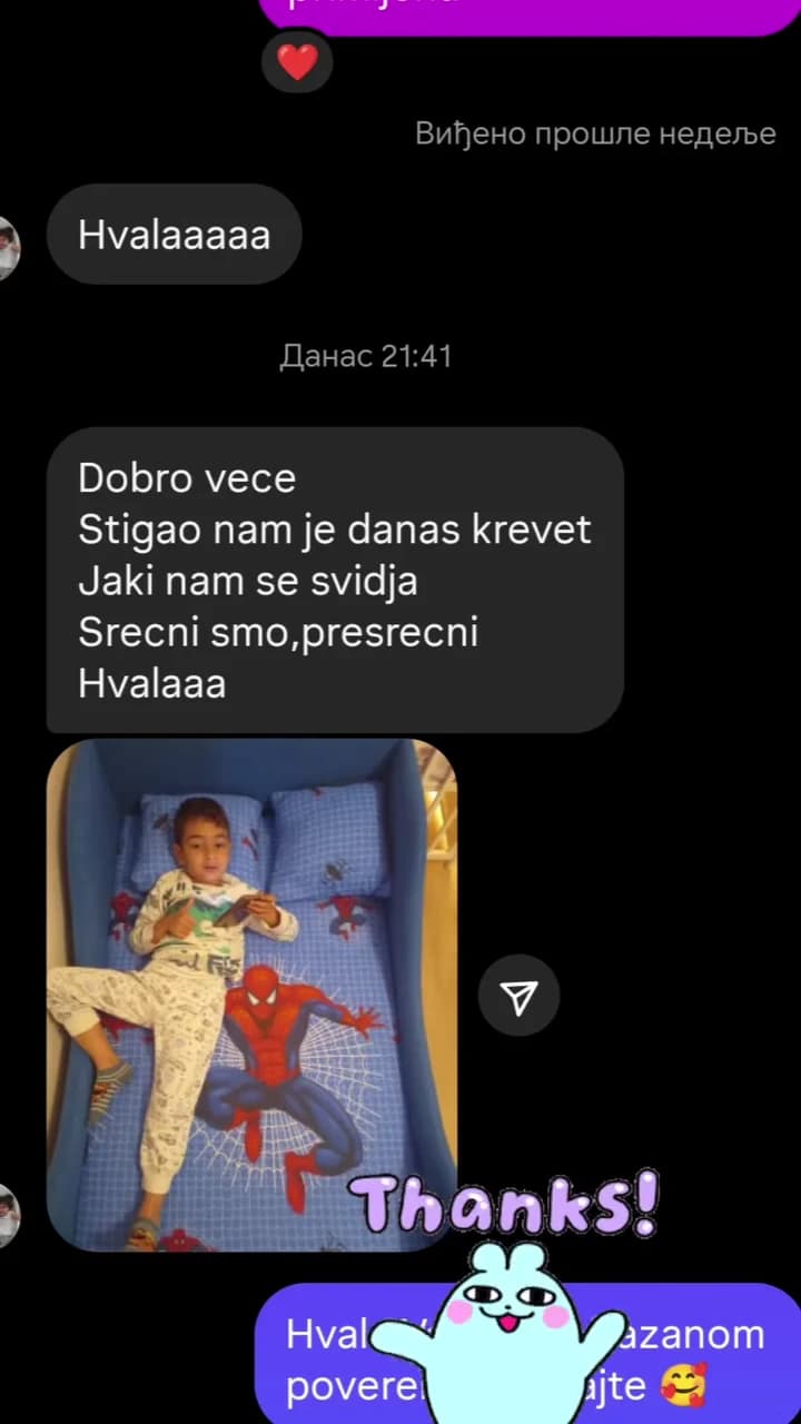 Poruka zadovoljnog kupca