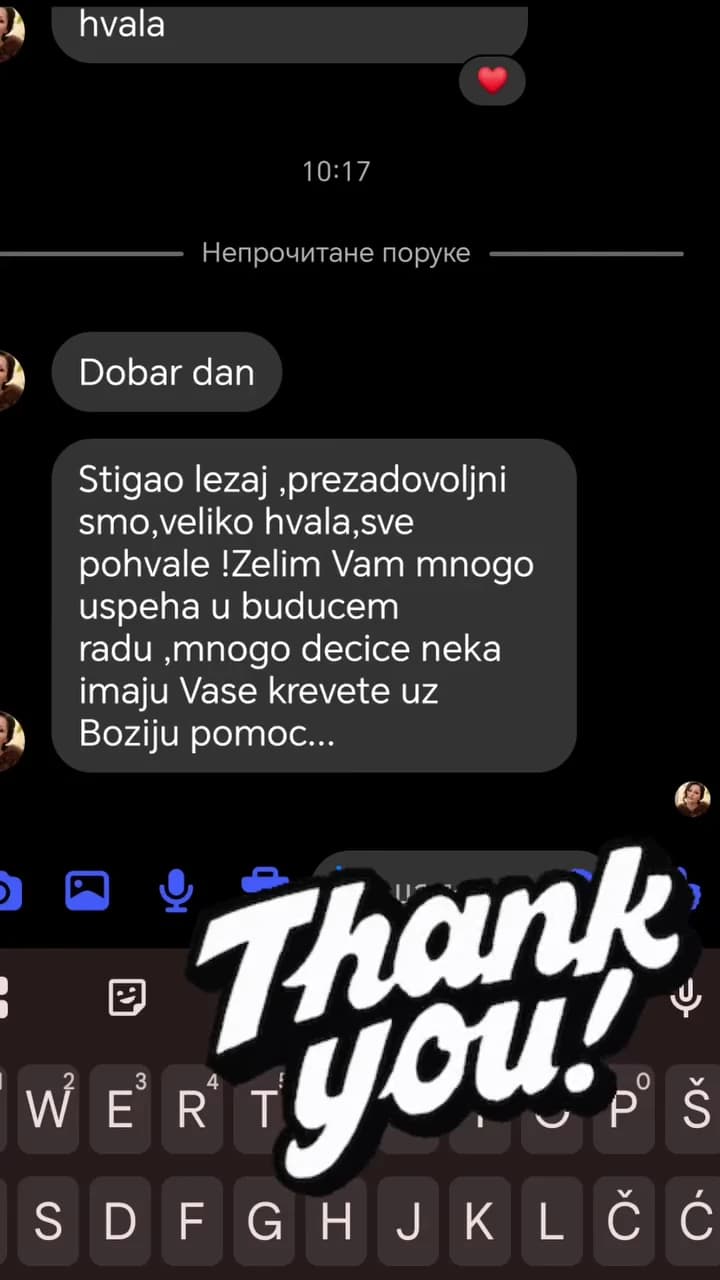 Poruka zadovoljnog kupca