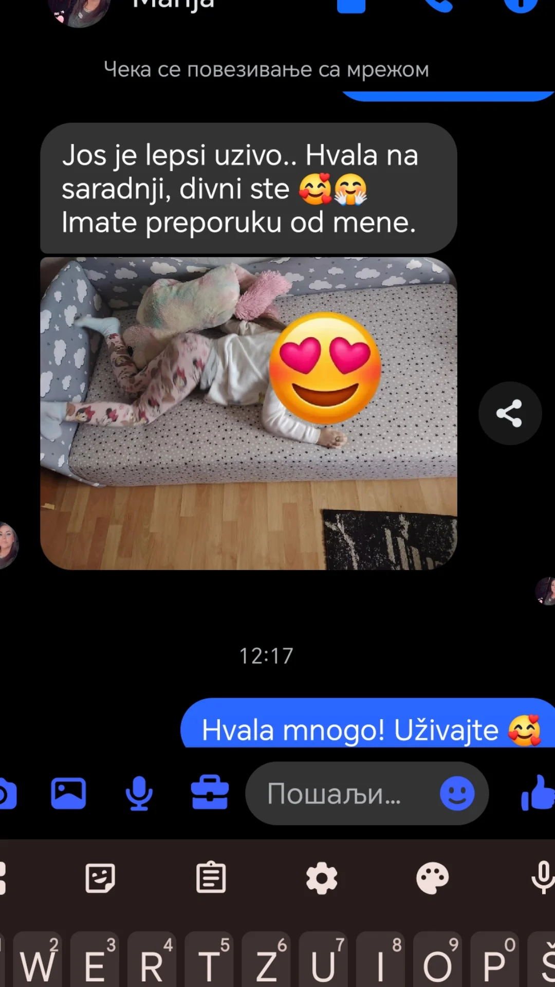 Poruka zadovoljnog kupca