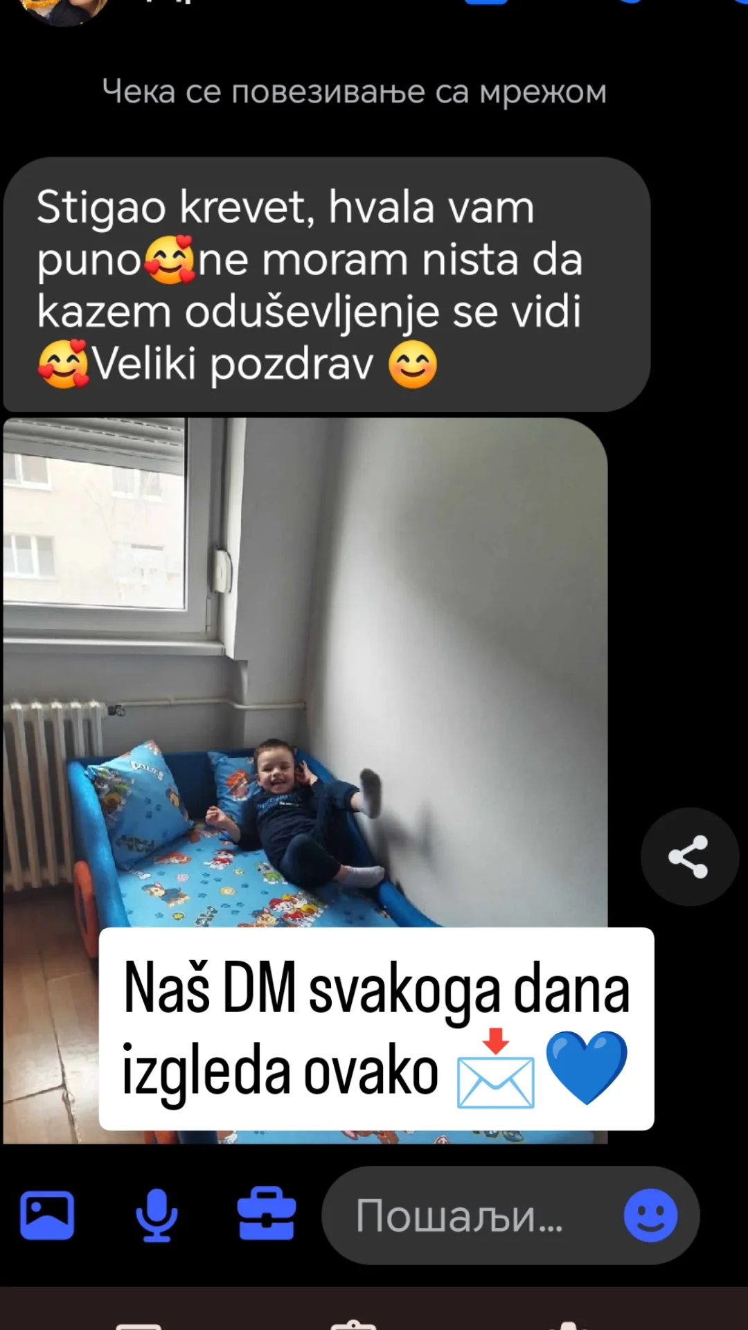 Poruka zadovoljnog kupca