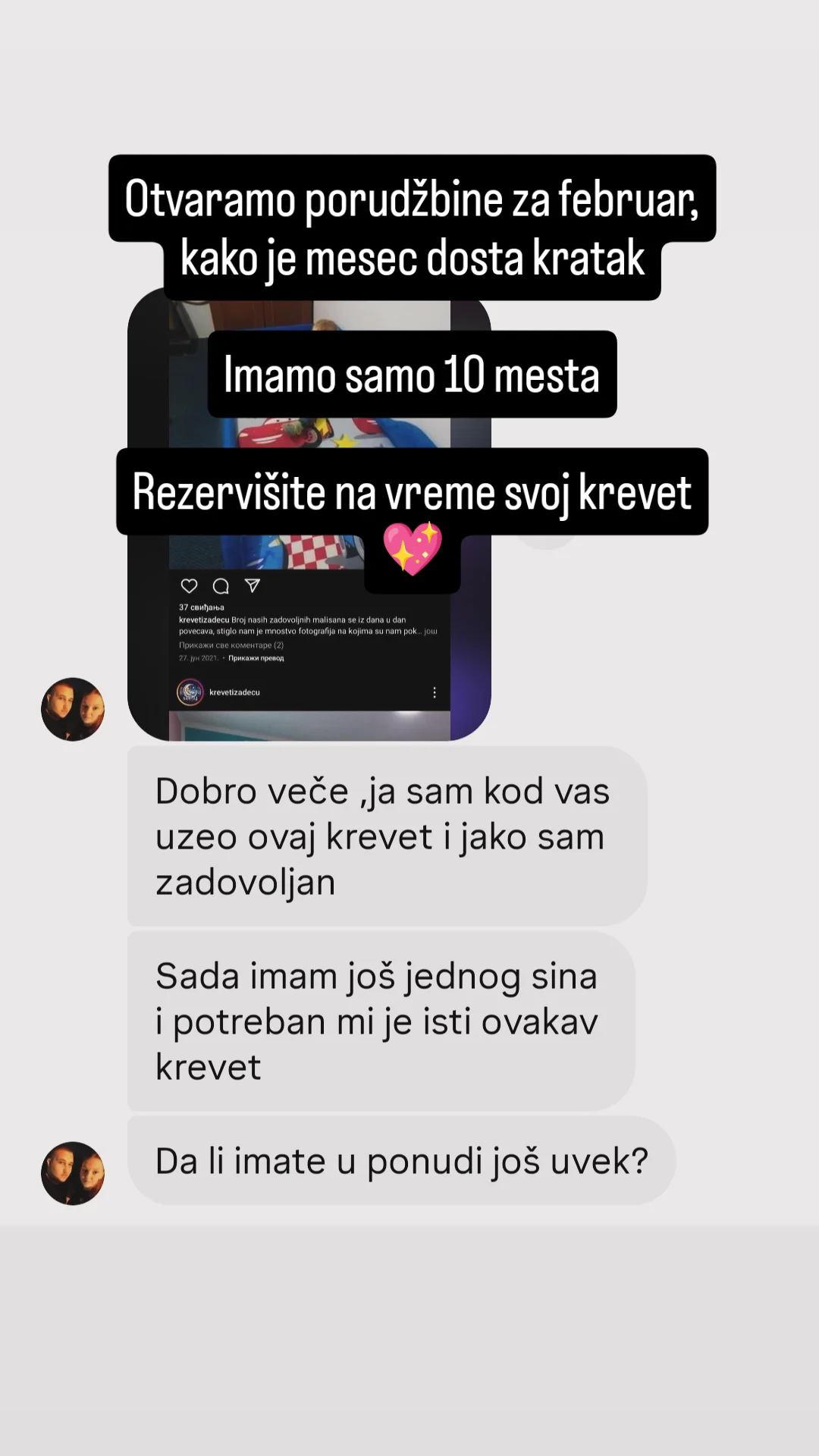 Poruka zadovoljnog kupca