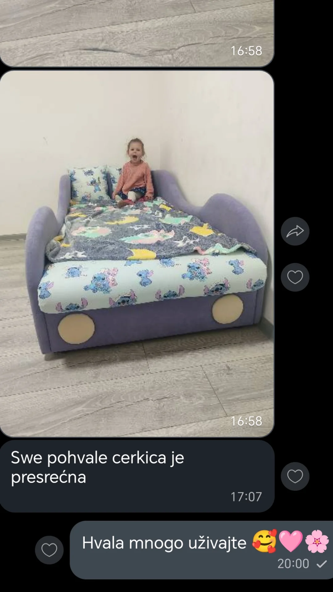 Poruka zadovoljnog kupca