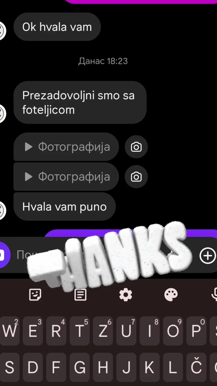 Poruka zadovoljnog kupca
